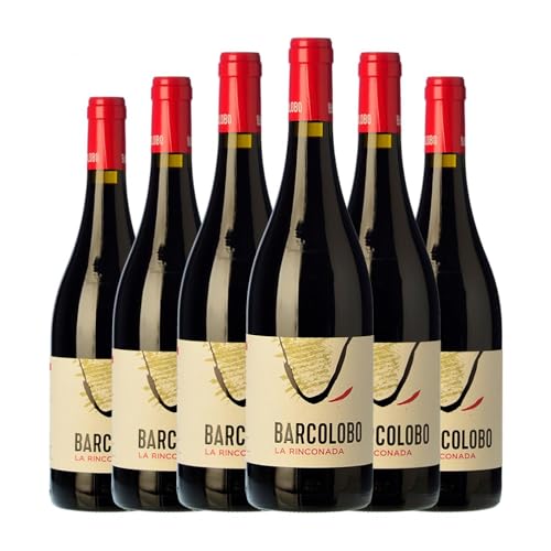 Finca La Rinconada Barcolobo: Vino Tinto Tempranillo Roble 75cl – Caja de 6 Botellas Finca La Rinconada Barcolobo: Vino Tinto Tempranillo Roble 75cl – Caja de 6 Botellas