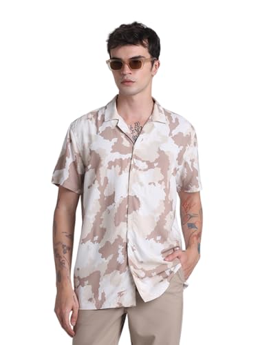 Image of JACK & JONES Men's Printed Regular Fit Shirt