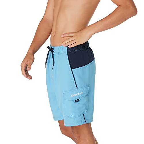 Image of Speedo Men's Marina Sport Volley, Knee Length Swim Trunk