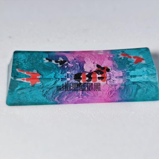 Electronics - 2.75u Shift Keycaps OEM Profile Artisan Resin Keycaps For Mechanical Backlit Keyboard GK64 Custom Switch RGB Keys DIY PC Gamer (6)