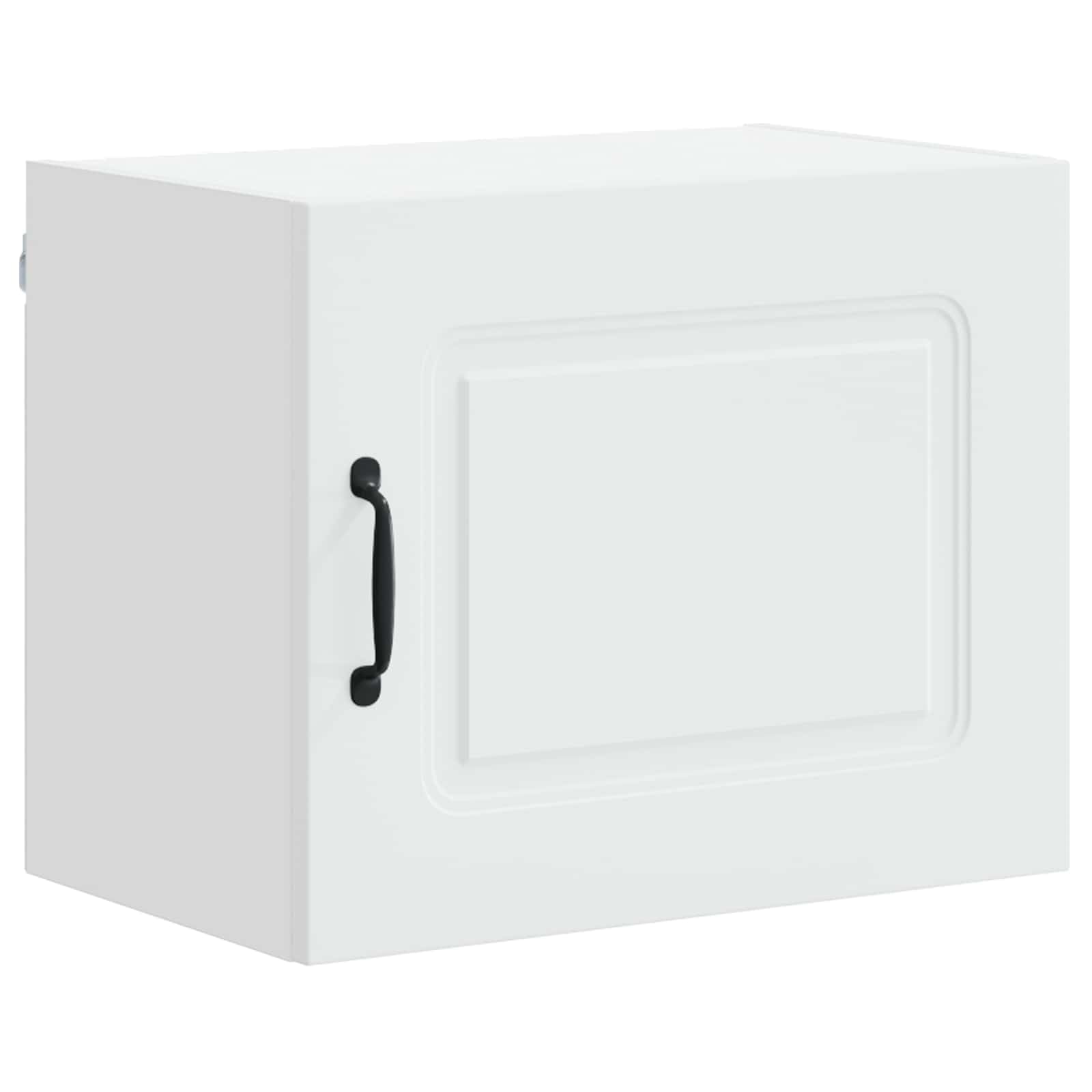 Armoire de cuisine suspendue blanche Kalmar 50cm avec 2 compartiments