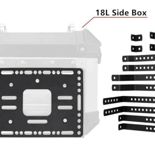 Mécanisme attache sécurité moto rétractable pour top case 18L