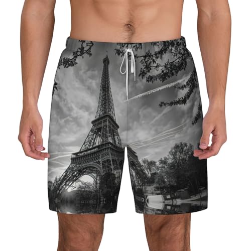 Short de plage double couche anti-irritation pour homme actif adepte de natation