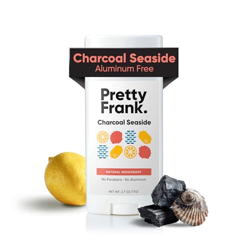 Pretty Frank Natural Deodorant Charcoal Seaside
