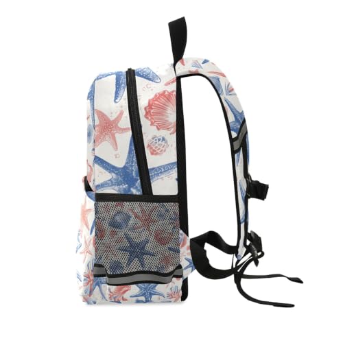 Cartable enfant motif étoile de mer pour accompagner ses pas