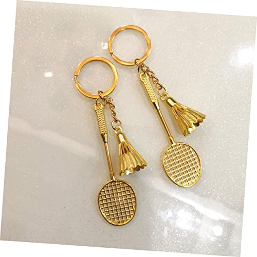 Porte-clés pendentif badminton mignon, cadeau idéal pour joueuse - 4