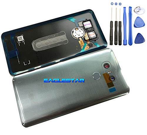 Eaglestar For G6 Waterproof Rear Panel Glass,Back Cover Full Assembly Replacement Parts With Fingerprint/Camera Lens Cover For LG G6 H871 H872 US997 VS998 LS993