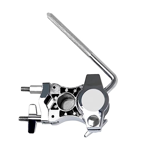 Clip para tambor de aleación de zinc para niños y niñas, soporte de montaje para tambor, abrazadera de extensión rotativa con palanca miniatura 7
