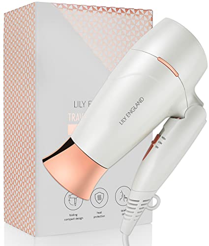 Travel Hairdryer for Women Lightweight UK 1800...