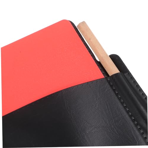 NAMOARLY 1 Set Football Red and Yellow Cards Purses Multi-function Referee Cards Sports Referee Standard Referee Wallet Standard Soccer Cards Referee Cards Delay Props PVC Multifunction - Thumbnail 4