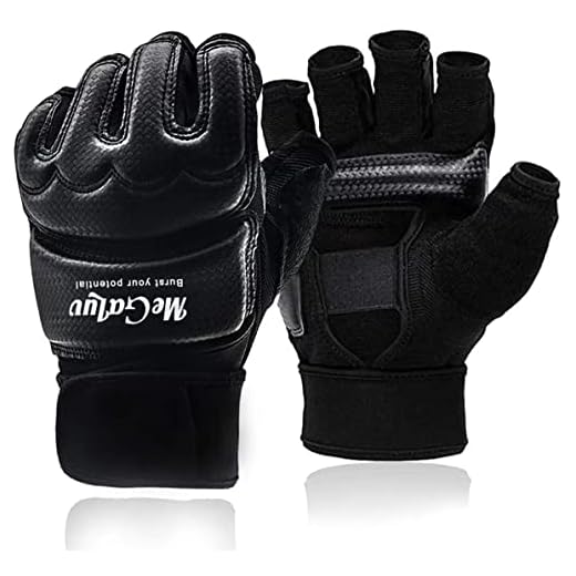 Boxhandschuhe Männer Frau Kinder Boxhandschuhe MMA Handschuhe Herren Set Boxen Trainingshandschuhe Boxhandschuhe Leicht Taekwondo UFC Halbfinger Kickboxing BoxsackHandschuhe（Schwarz,L）