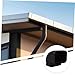 OSALADI Rain Fitting Adapter Aluminum Angle Gutter Downspout Elbow Metal Connector Easy Install