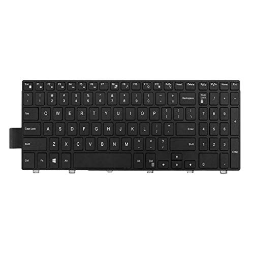 gazechimp Novo Teclado Para Dell Inspiron 15-5000 Series 5551 5552 5555 Latin Black