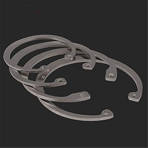 WSHR-07531 304 Stainless Steel Circlip for Hole C-Type Retaining Ring Inner Card Spring M37-M75 - (Inner Dia: M60 5pieces)