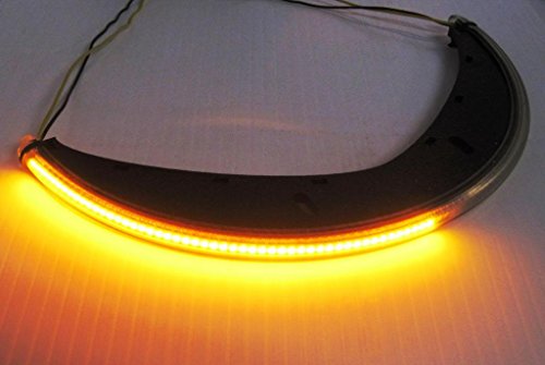 Fender Eliminator Led Turn Signal Kit For Victory Vegas, High Ball, Gunner - Amber Turns With Clear Lens #TOP6
