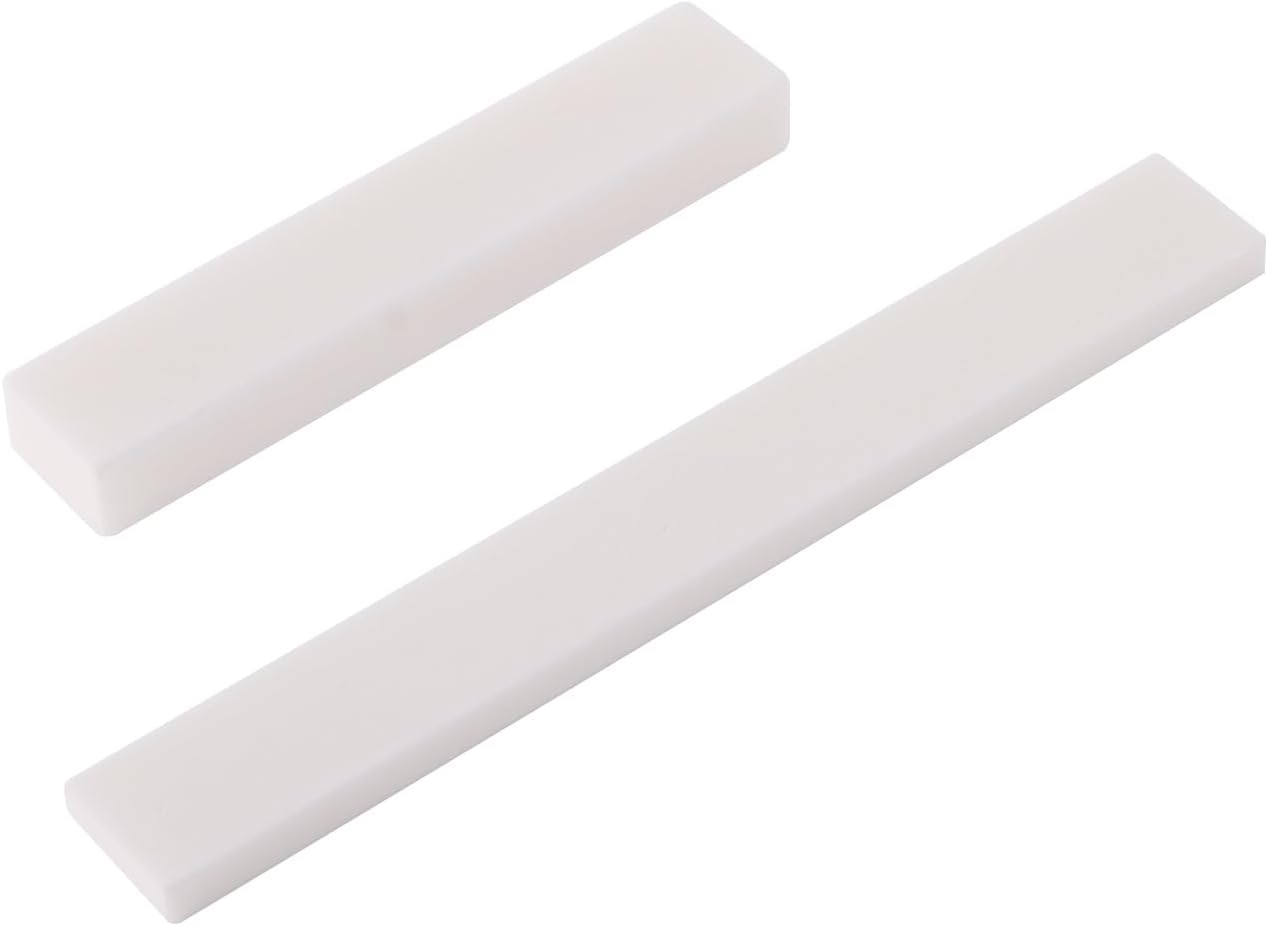 Bone Blank Saddle Nut for Acoustic Classic Guitar Luthier DIY Maker