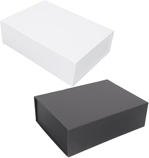 Thick Paperboard Magnetic Collapsible Boxes Portable Storage for Wedding Events