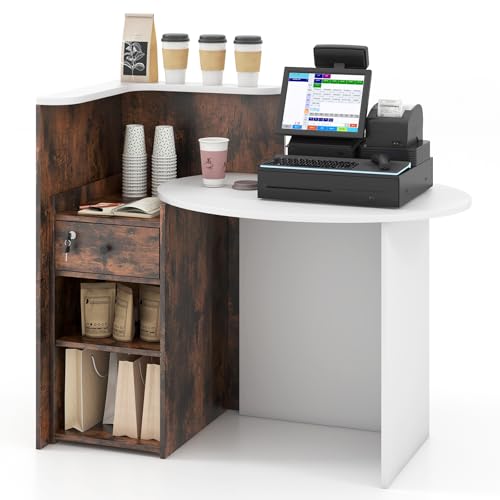 Giantex Reception Desk