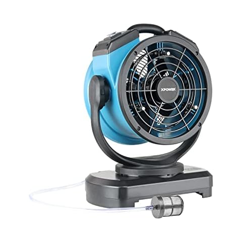 XPower FM-68W Misting Fan for Outdoor Use Cover