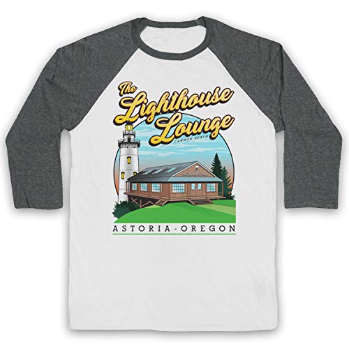 T-Shirt de Base-Ball Goon Docks Manches 3/4 Look Rétro Vintage Homme