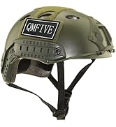 Tactical Helmet PJ Type Fast Protective Helmet with NVG Mount for CQB Airsoft Paintball CS Game O...