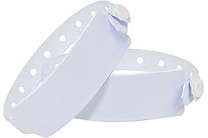 Personalized Medical Patient Wristbands (Pack of 3) - Ideal for Hospital Stays and Emergency Identification