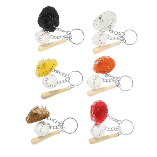 Porte-clés de batte Toddmomy idéal pour échange de fête de sport