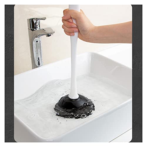 Toiletplunjer Toilet plunjer toiletreiniging borstel set badkamer toilet bagger toilet toilet baggerwerktuig met base Plunjer - Afbeelding 6