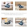 Mamibot Bed Vacuum Mattress Cleaner，Cordless Handheld Vacuum with HEPA Filter &253.7nm UV-C Light ，8000 Flapping Times/min for Bed, Sofa, Light Weight UVLITE200