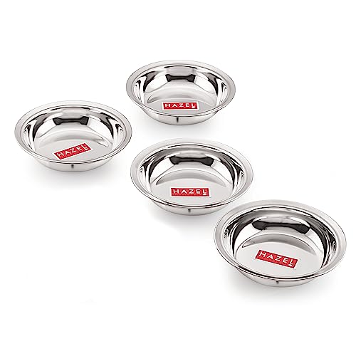 Set de 4 Tazones Mezcladores de Acero Inoxidable 19 cm miniatura 1