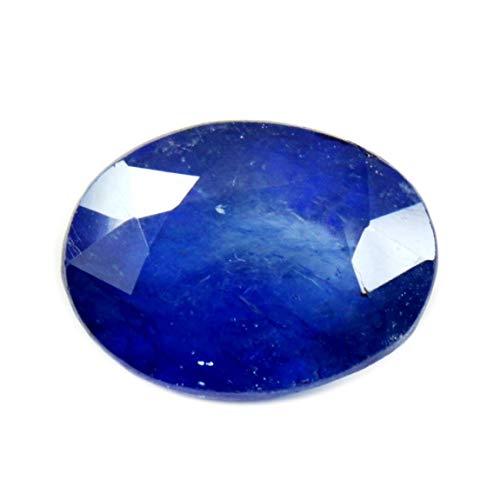 Saphir bleu naturel ovale pour façonner votre propre bague de fiançailles