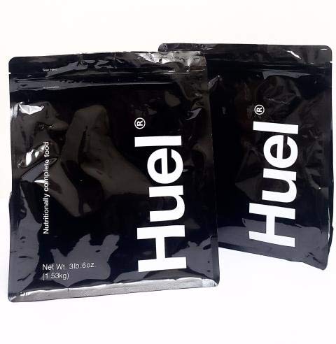 Huel Black Edition - Nutritionally Complete 100% Vegan Gluten-Free - Less Carbs More Protein - Powdered Meal (Chocolate, 2 Bags)