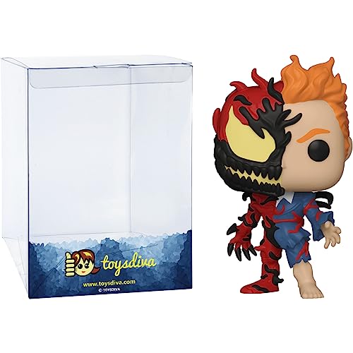 Carnage (Hot Topic Exc): P O P ! Vinyl Figurine Bundle With 1 Compatible Graphic Protector (797-54615 - B)
