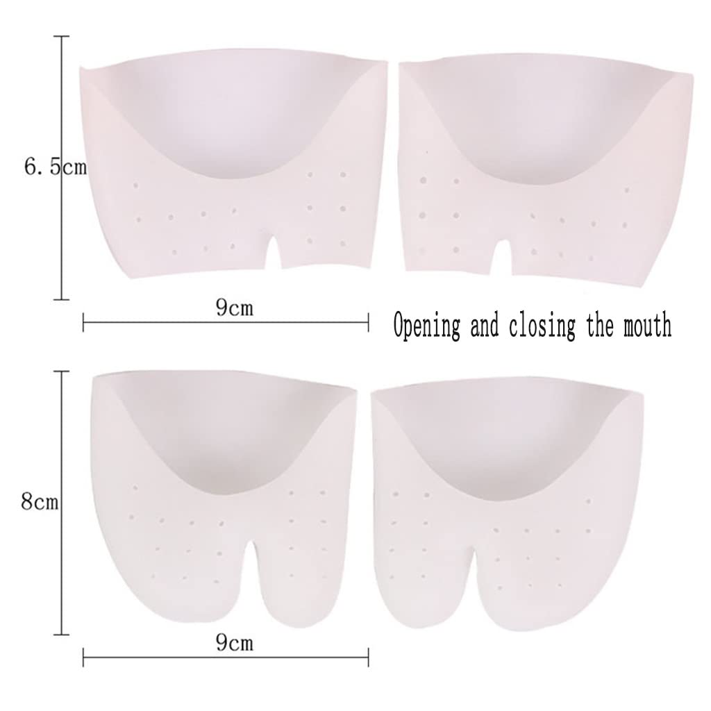 Almohadillas de Silicona para el antepié, Separador de Dedos, Plantilla para aliviar el Dolor, cojín para juanete, Corrector de Hallux Valgus, Herramienta para el Cuidado de los pies