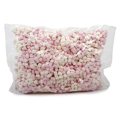 Sephra Halal Mini Marshmallows 1kg - Pink and White Gluten Free Mallows Cover