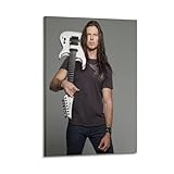 PASOFENE Póster de músico de Chris Broderick, pintura decorativa, lienzo, póster de pared e imagen artística moderna para decoración de dormitorio familiar, 20 x 30 cm
