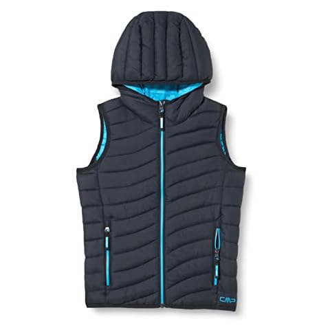 CMP Jungen Børns Fix Hood VEST, Antracite, 110 EU Cover