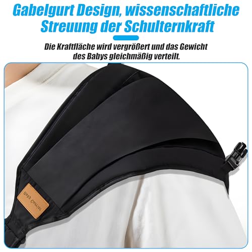 Babytrage-Seitlich-Verstellbare-Schulter-Baby-Tragegurt-Multifunktionale-Tragegurt-fur-Babys-0-36-Monate-bis-20kg-Seitliche-Trage-Baby-fur-Spaziergange-Einkaufen-und-Reisen | Dealmeister.io Alt tag für bilder post titel