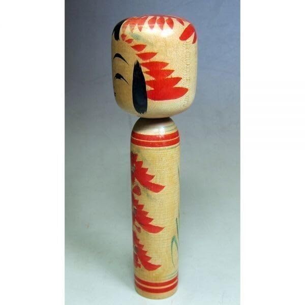 Amazon | 古い伝統 こけし佐藤文男 作遠刈田系15.2cm木地玩具 | 民芸品