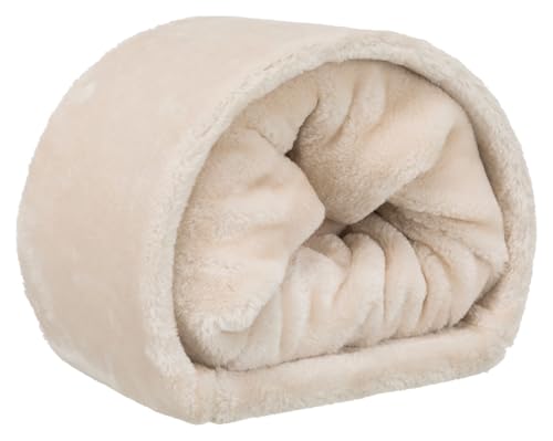 TRIXIE Kuscheltunnel - beige 27 × 21 × 80 cm