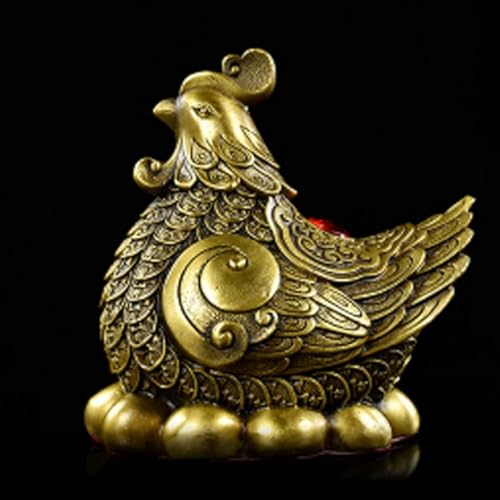 Estatua Decorativa Animal de Cobre y Bronce Feng Shui miniatura 5