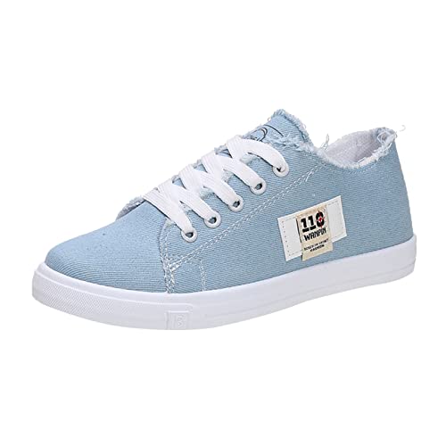 Sandalias Ortopédicas para Mujer Sandalias El Ingles Mujer Clásica Corte Bajo (Blue, 37)