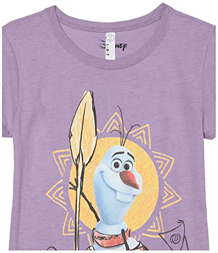 Disney Girl's Moana Olaf T-Shirt2