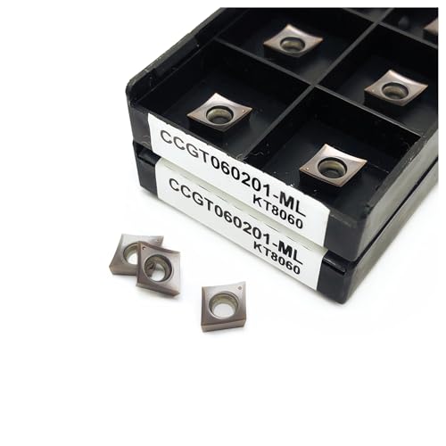 CCGT060204-ML KT8060 insert carbure à brise-copeaux ML pour usinage stable