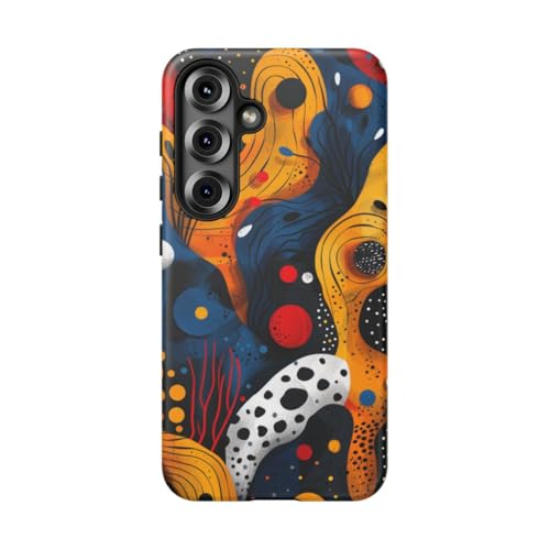Coque Samsung S25 formes organiques style arty pour sublimer votre quotidien