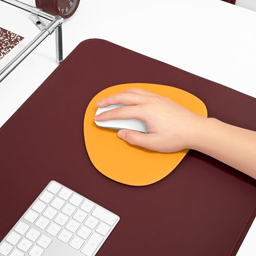 Image of GREEDY FARMERS Mouse pad, Non-Slip Washable Waterproof Computer Mouse pad (Honey Yellow)