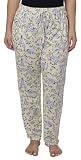 Disney Pantalones de Pijama para Mujer con Estampado Completo de algodón, Large