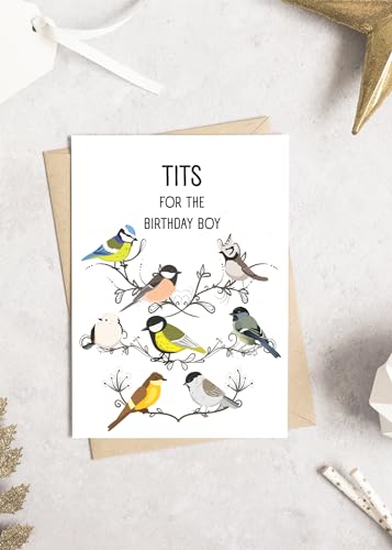 TEEMI-Birdwatching - Funny Birdwatcher Birthday Card for You Best Friend, Boyfriend, Husband, Brother, Dad, Grandad or Uncle3