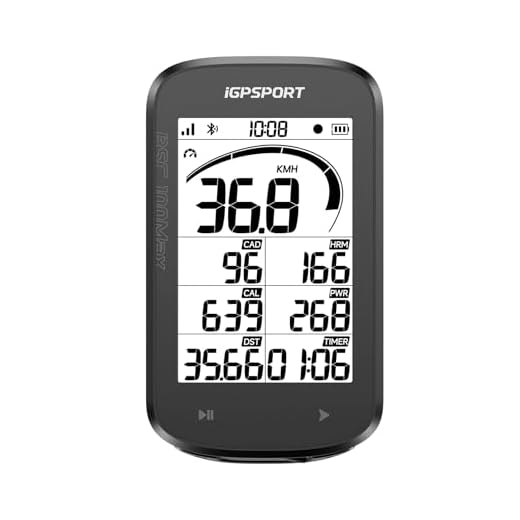 iGPSPORT BSC100MAX GPS Bicicleta, Pantalla 3" Grande, Inicio/Pausa Automático, 40h Autonomía, Datos Personalizables, Impermeable IPX7