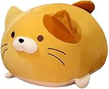 Remineux Cat Plush Pillow,Cat Stuffed Animal Plushes,Cute Kitten Plush Hugging Pillow,Cat Plushies C